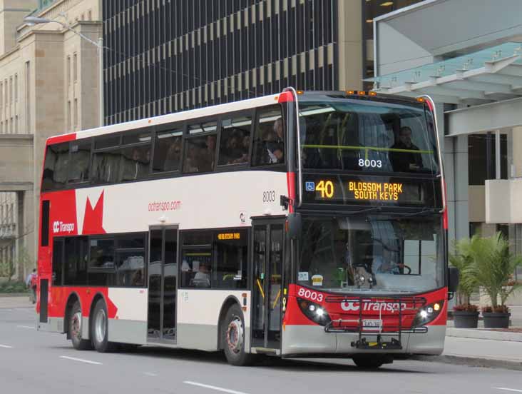 OC Transpo Alexander Dennis Enviro500 8003